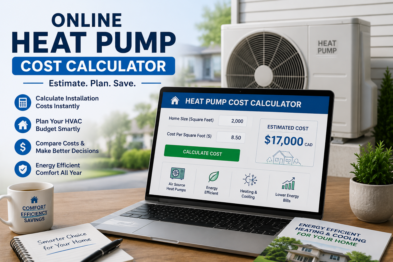 Heat Pump Cost Calculator Canada