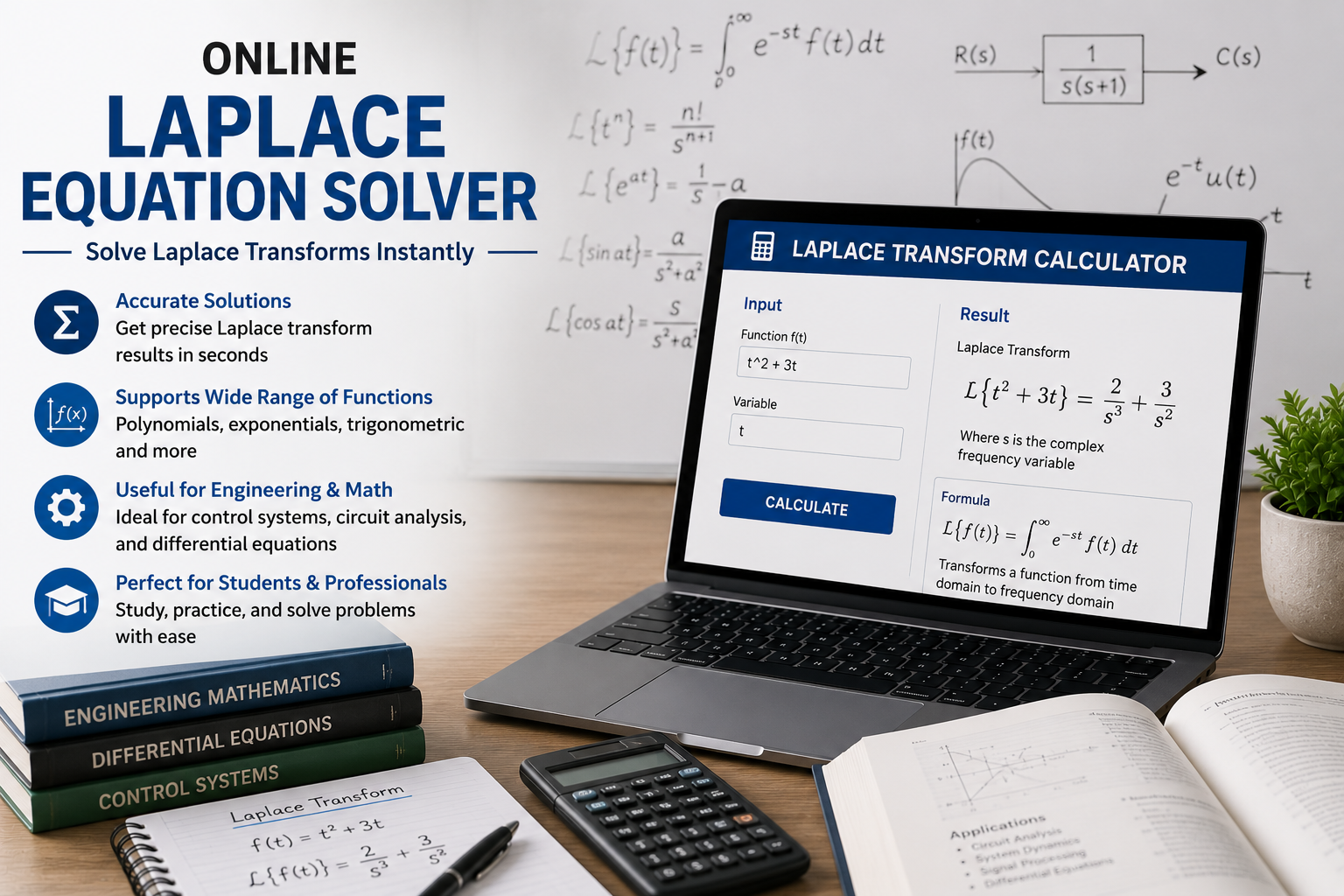 Online Laplace Equation Solver